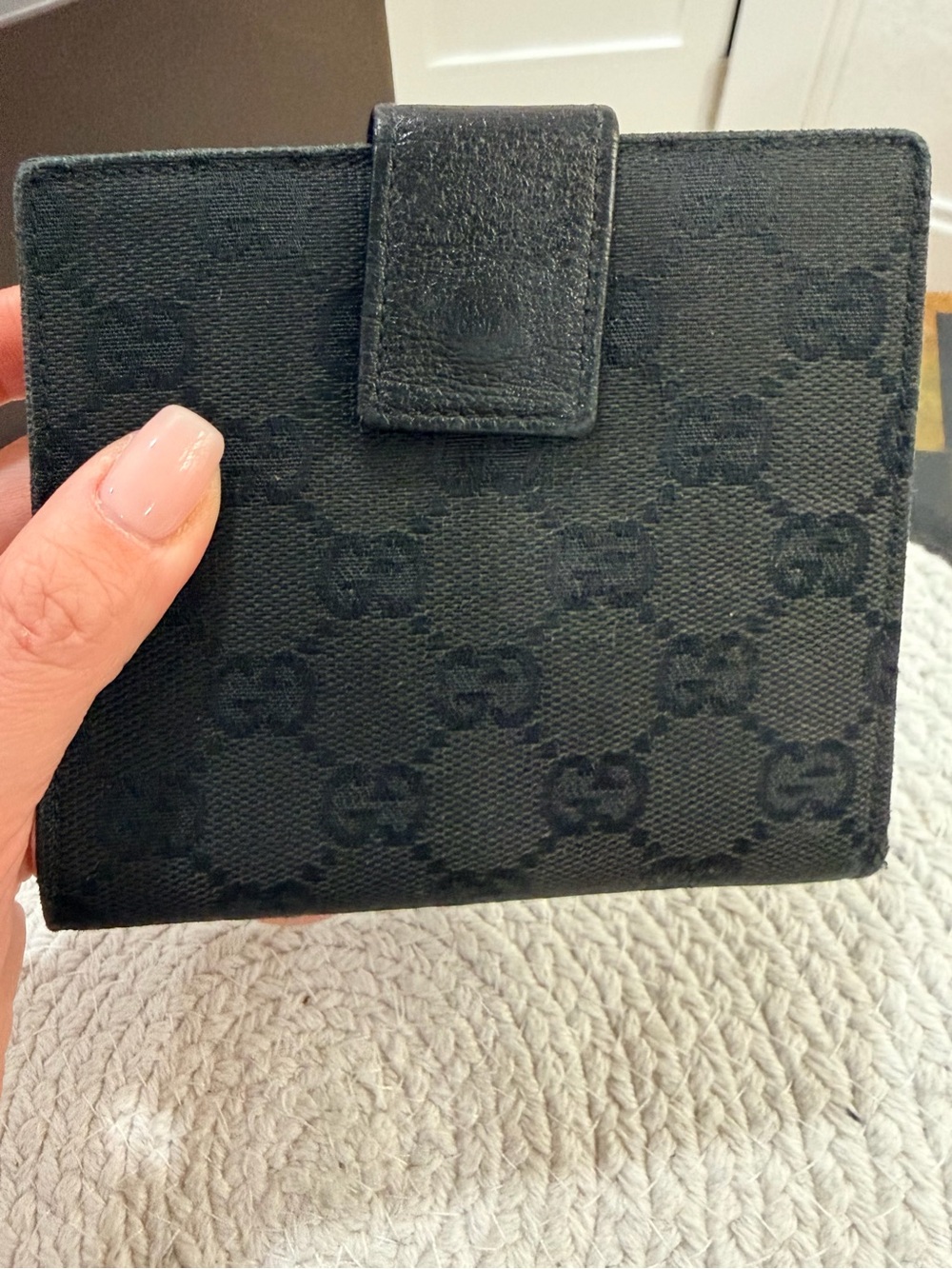 PreLOVED Gucci
Eclipse French Purse GG Canvas Compact Wallet & Box ✨ - Picture 6 of 14